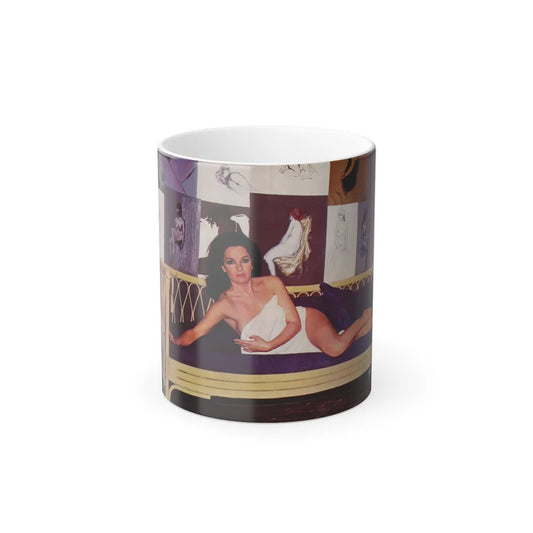 Lisa Gastoni #34 (Vintage Female Icons) Color Changing Mug 11oz-11oz-Go Mug Yourself