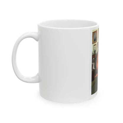 Lisa Gastoni #36 (Vintage Female Icon) White Coffee Mug - Go Mug Yourself