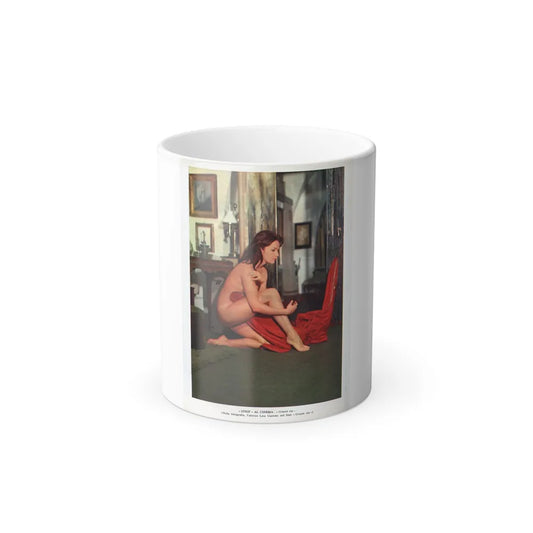 Lisa Gastoni #36 (Vintage Female Icons) Color Changing Mug 11oz-11oz-Go Mug Yourself