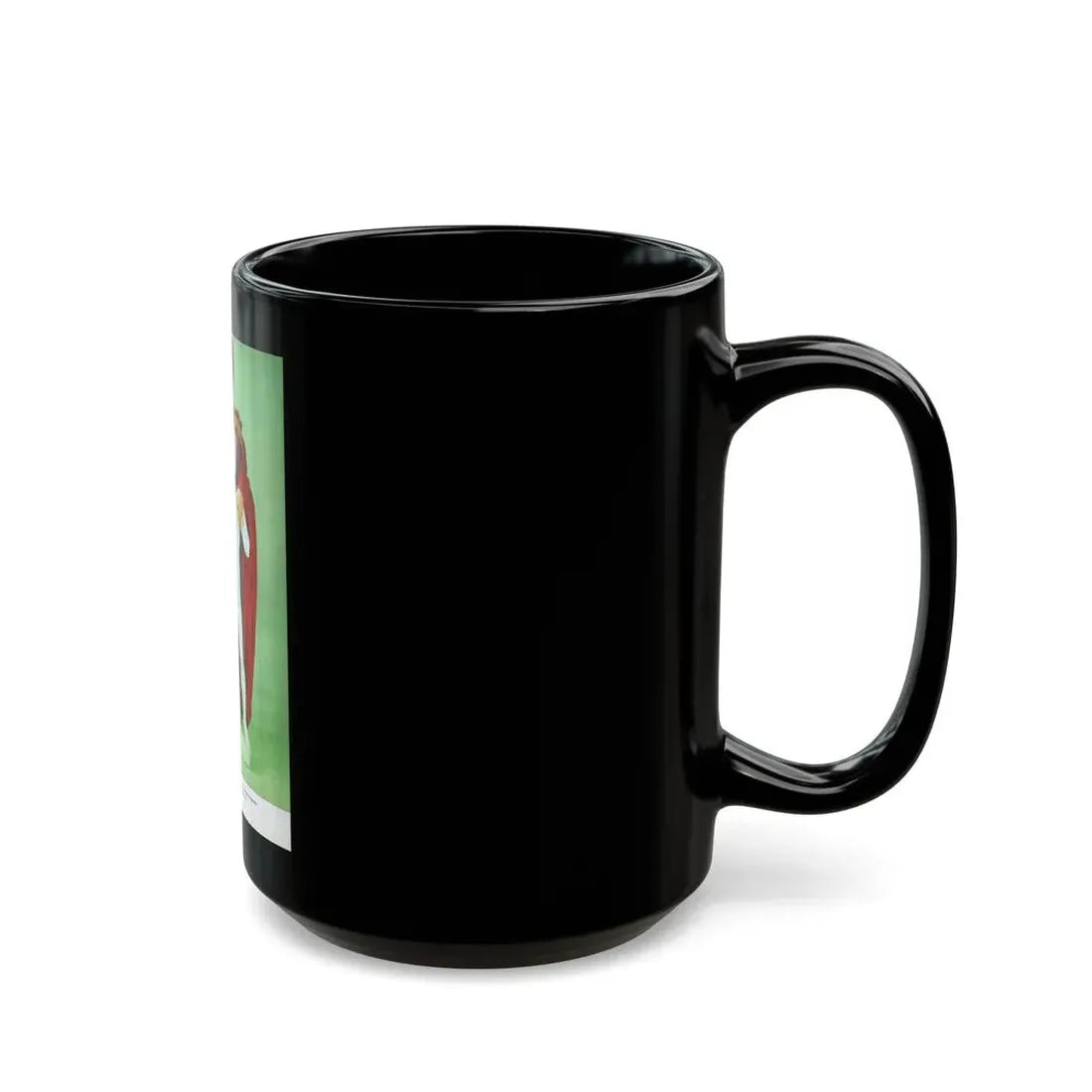 Lisa Gastoni #37 (Vintage Female Icon) Black Coffee Mug - Go Mug Yourself