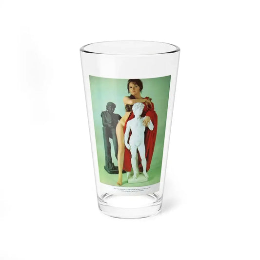 Lisa Gastoni #37 (Vintage Female Icon) Pint Glass 16oz 16oz - Go Mug Yourself