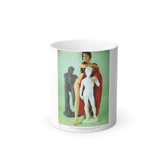 Lisa Gastoni #37 (Vintage Female Icons) Color Changing Mug 11oz-11oz-Go Mug Yourself