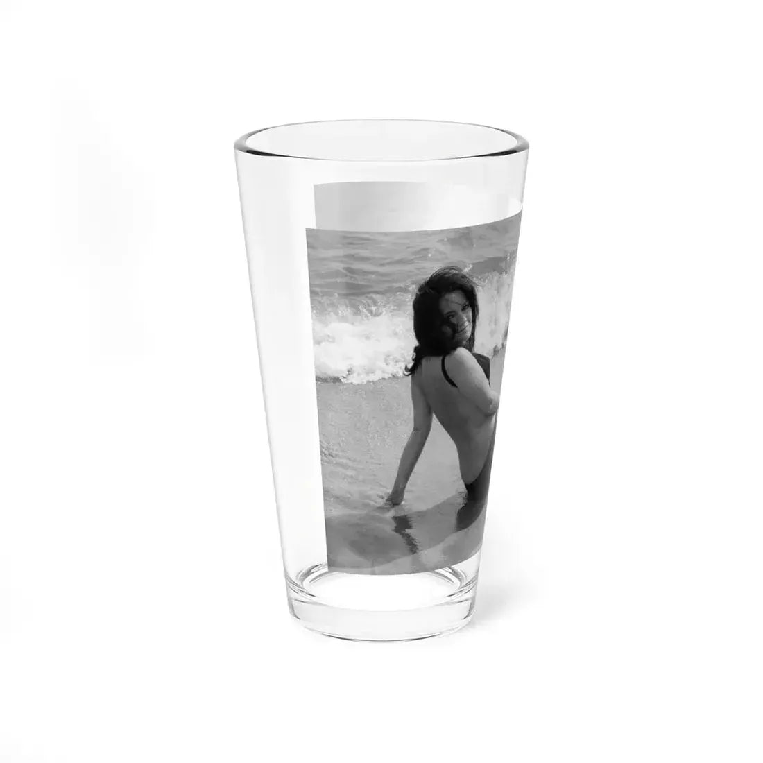 Lisa Gastoni #38 (Vintage Female Icon) Pint Glass 16oz - Go Mug Yourself