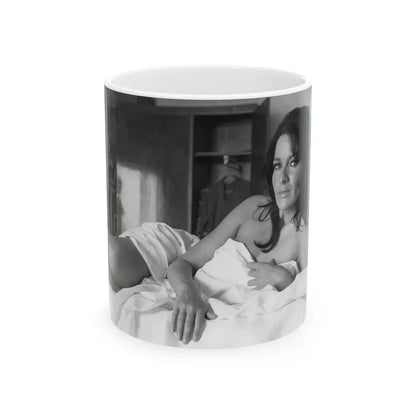 Lisa Gastoni #41 (Vintage Female Icon) White Coffee Mug 11oz - Go Mug Yourself