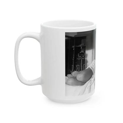 Lisa Gastoni #41 (Vintage Female Icon) White Coffee Mug - Go Mug Yourself