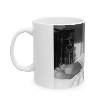 Lisa Gastoni #41 (Vintage Female Icon) White Coffee Mug - Go Mug Yourself