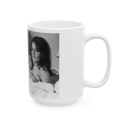 Lisa Gastoni #41 (Vintage Female Icon) White Coffee Mug - Go Mug Yourself