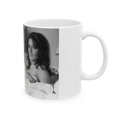Lisa Gastoni #41 (Vintage Female Icon) White Coffee Mug - Go Mug Yourself