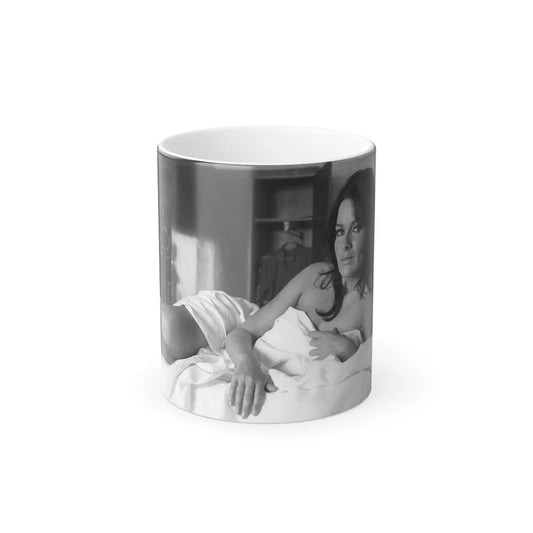 Lisa Gastoni #41 (Vintage Female Icons) Color Changing Mug 11oz-11oz-Go Mug Yourself