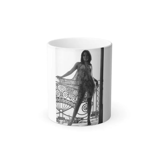Lisa Gastoni #42 (Vintage Female Icons) Color Changing Mug 11oz-11oz-Go Mug Yourself