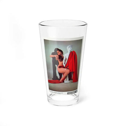Lisa Gastoni #44 (Vintage Female Icon) Pint Glass 16oz 16oz - Go Mug Yourself