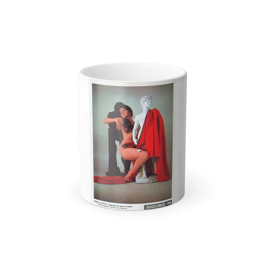 Lisa Gastoni #44 (Vintage Female Icons) Color Changing Mug 11oz-11oz-Go Mug Yourself
