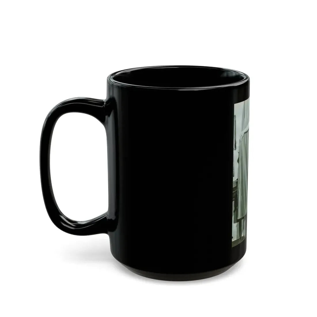 Lisa Gastoni #45 (Vintage Female Icon) Black Coffee Mug - Go Mug Yourself
