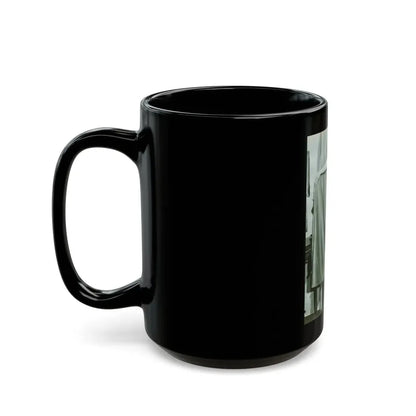 Lisa Gastoni #45 (Vintage Female Icon) Black Coffee Mug - Go Mug Yourself