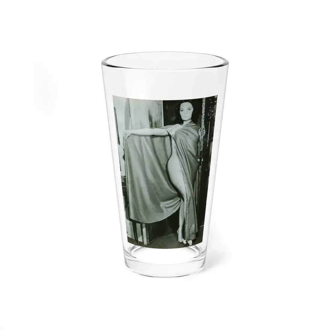Lisa Gastoni #45 (Vintage Female Icon) Pint Glass 16oz 16oz - Go Mug Yourself