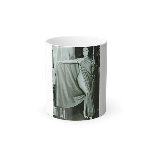 Lisa Gastoni #45 (Vintage Female Icons) Color Changing Mug 11oz-11oz-Go Mug Yourself
