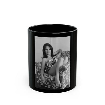 Lisa Gastoni #48 (Vintage Female Icon) Black Coffee Mug 11oz - Go Mug Yourself