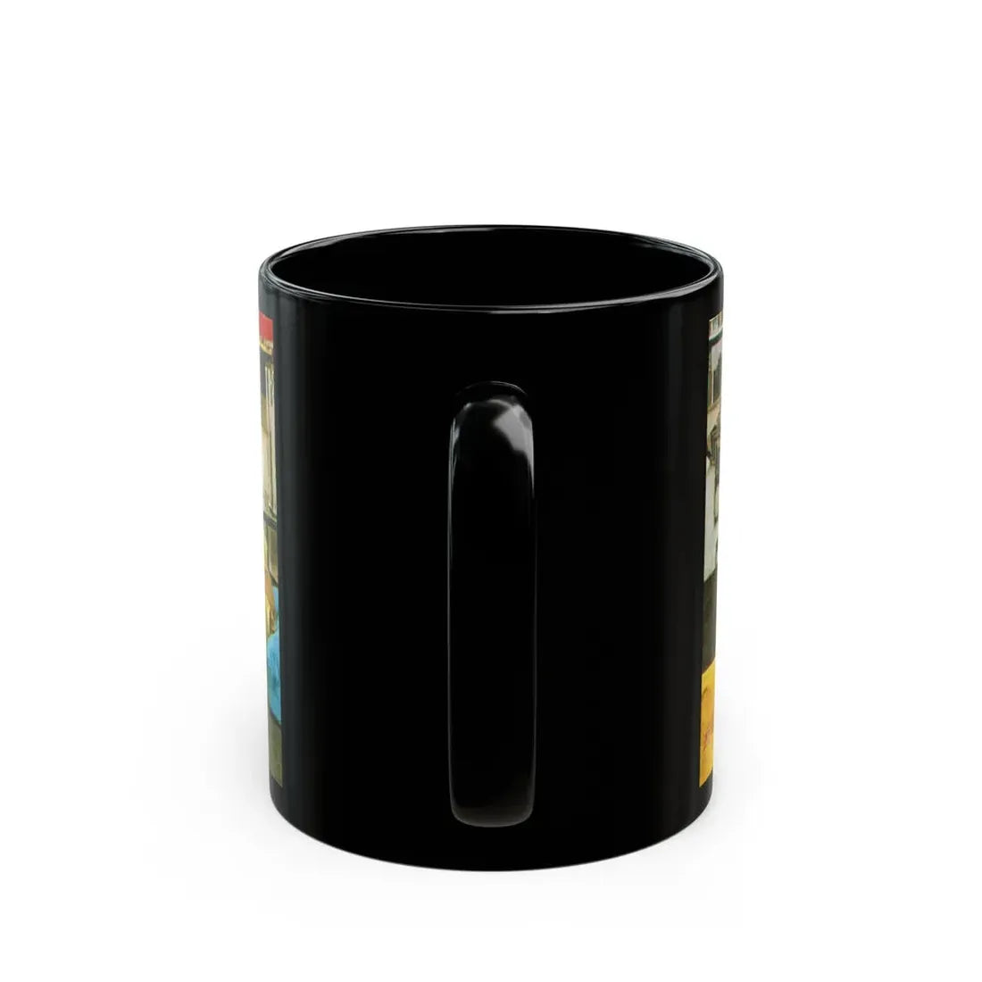 Lisa Gastoni #49 (Vintage Female Icon) Black Coffee Mug - Go Mug Yourself