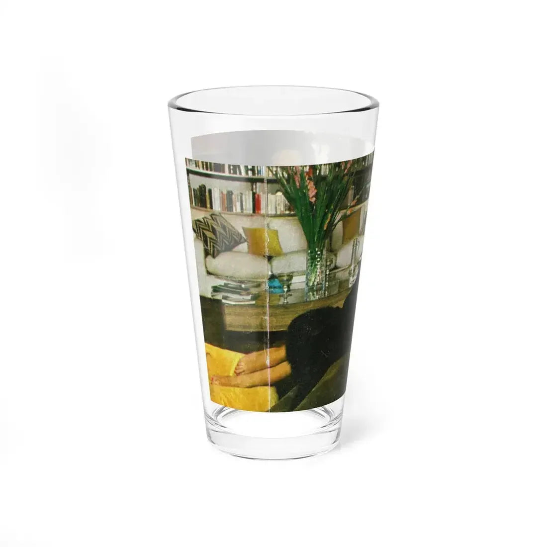 Lisa Gastoni #49 (Vintage Female Icon) Pint Glass 16oz - Go Mug Yourself
