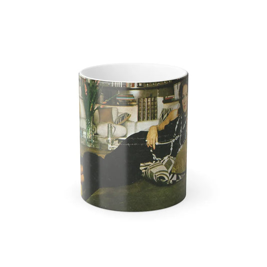 Lisa Gastoni #49 (Vintage Female Icons) Color Changing Mug 11oz-11oz-Go Mug Yourself