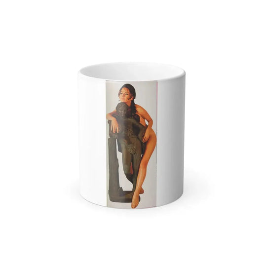 Lisa Gastoni #53 (Vintage Female Icon) Color Changing Coffee Mug 11oz - Go Mug Yourself