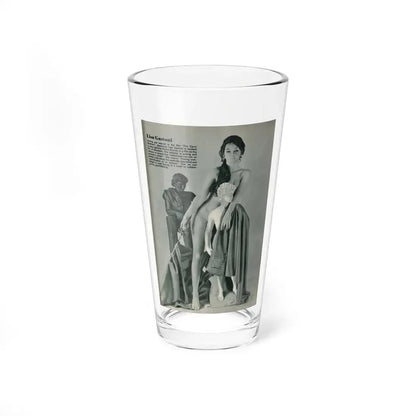 Lisa Gastoni #55 (Vintage Female Icon) Pint Glass 16oz 16oz - Go Mug Yourself