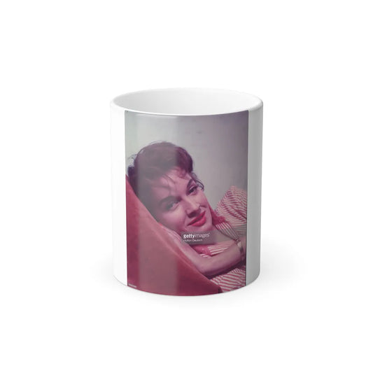 Lisa Gastoni #58 (Vintage Female Icons) Color Changing Mug 11oz-11oz-Go Mug Yourself