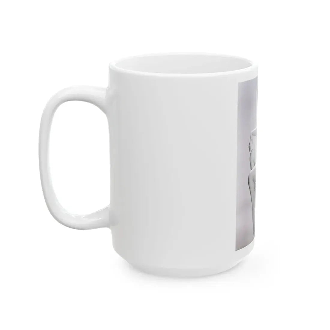 Lisa Montell #02 (Vintage Female Icon) White Coffee Mug - Go Mug Yourself