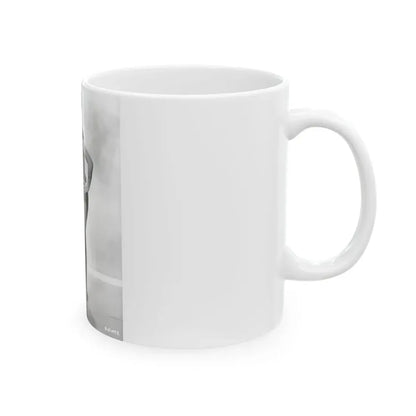 Lisa Montell #05 (Vintage Female Icon) White Coffee Mug - Go Mug Yourself