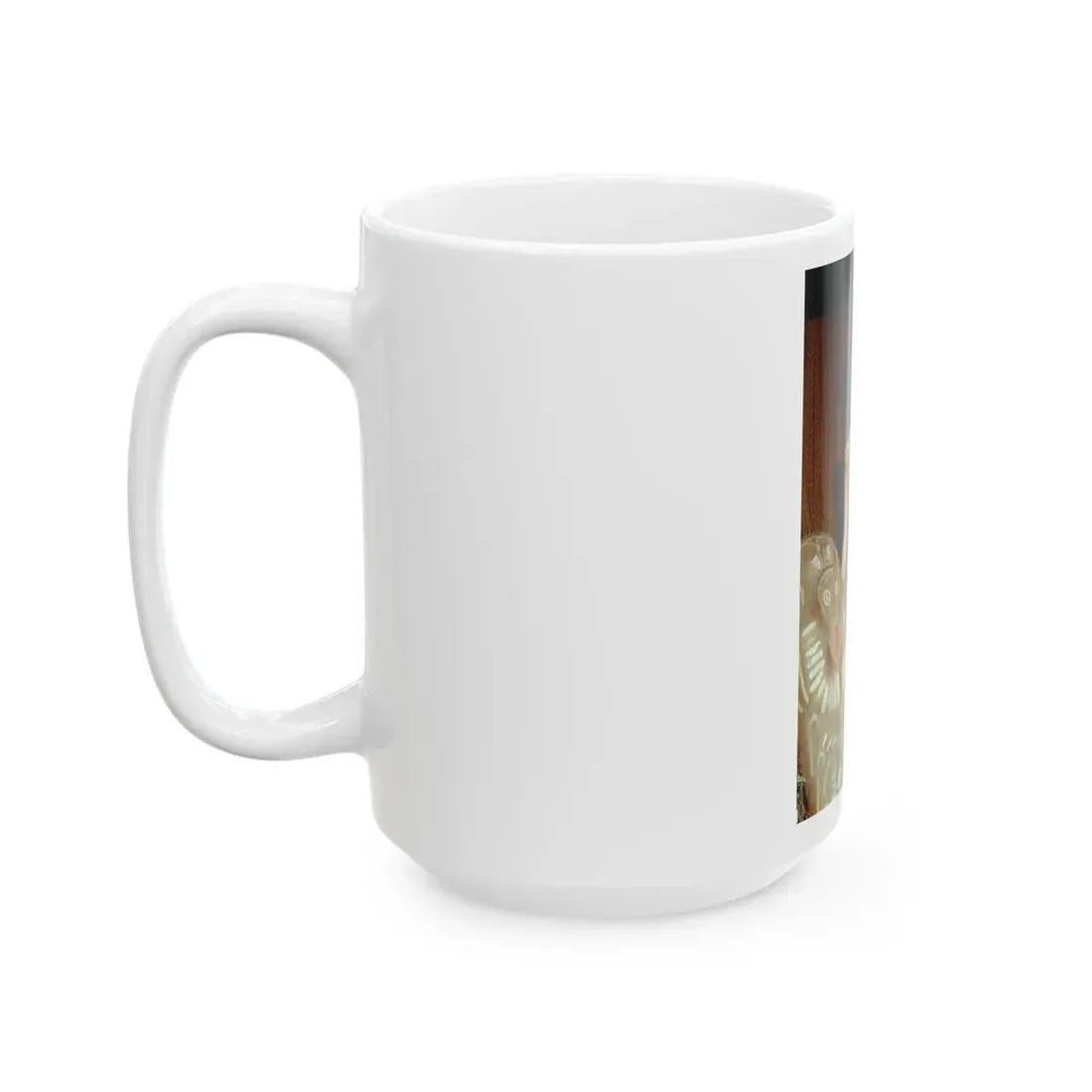 Lisa Montell #23 (Vintage Female Icon) White Coffee Mug - Go Mug Yourself