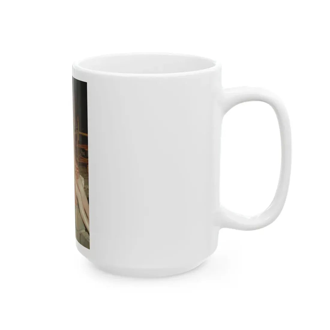 Lisa Montell #23 (Vintage Female Icon) White Coffee Mug - Go Mug Yourself