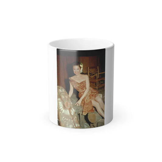 Lisa Montell #23 (Vintage Female Icons) Color Changing Mug 11oz-11oz-Go Mug Yourself