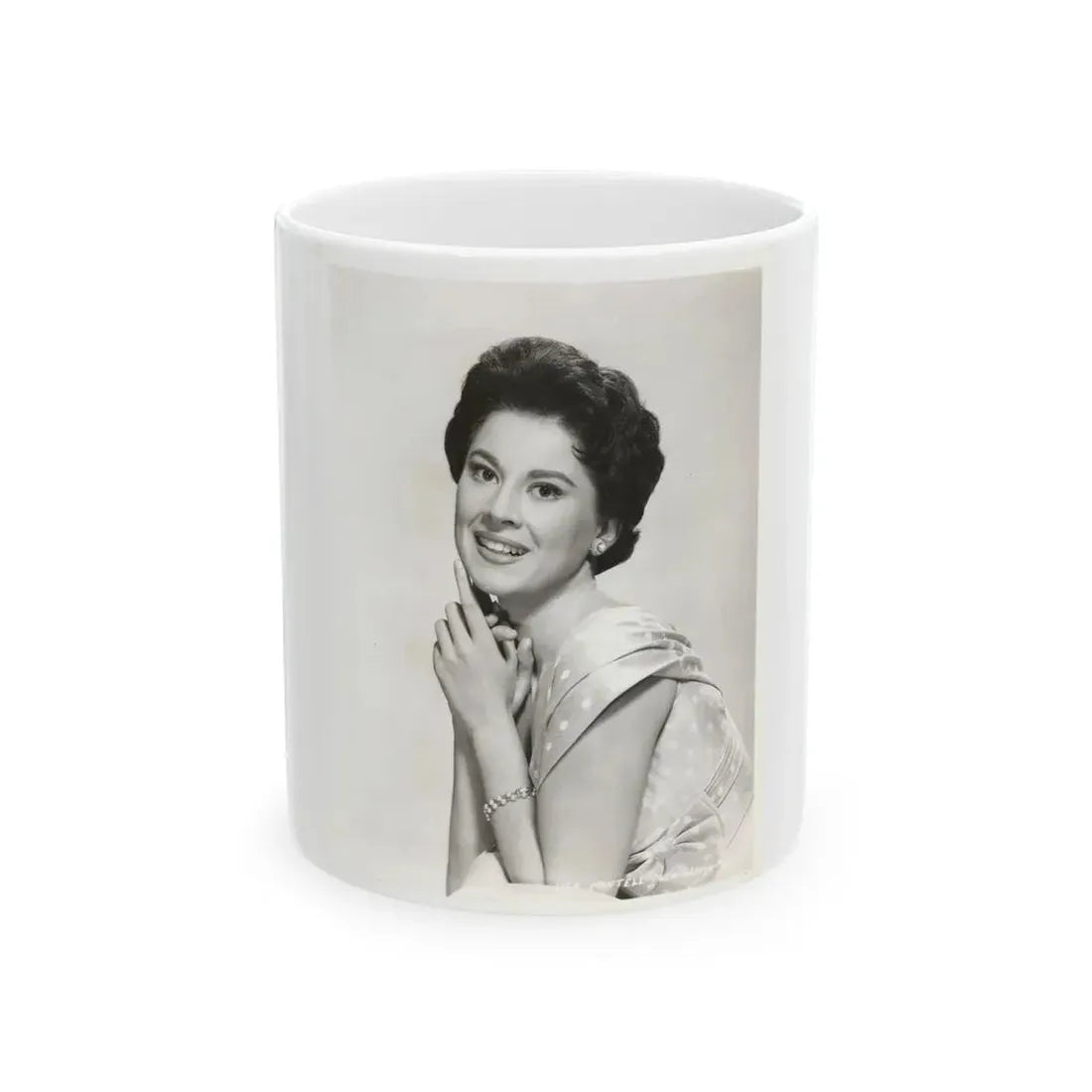 Lisa Montell #24 (Vintage Female Icon) White Coffee Mug 11oz - Go Mug Yourself