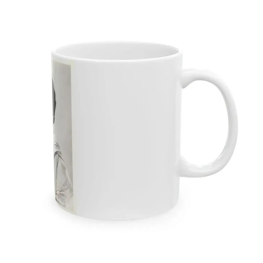 Lisa Montell #24 (Vintage Female Icon) White Coffee Mug - Go Mug Yourself