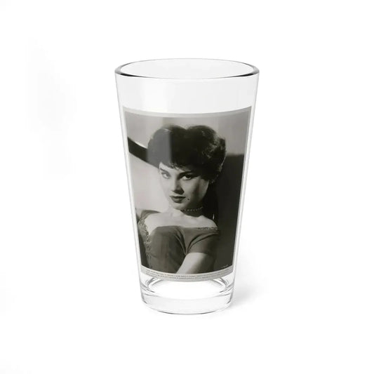 Lisa Montell #31 (Vintage Female Icon) Pint Glass 16oz 16oz - Go Mug Yourself