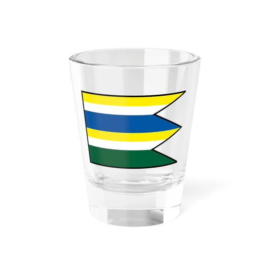 Liskova Ruzomberok Flag (Slovakia) Shot Glass 1.5oz 1.5oz - Go Mug Yourself