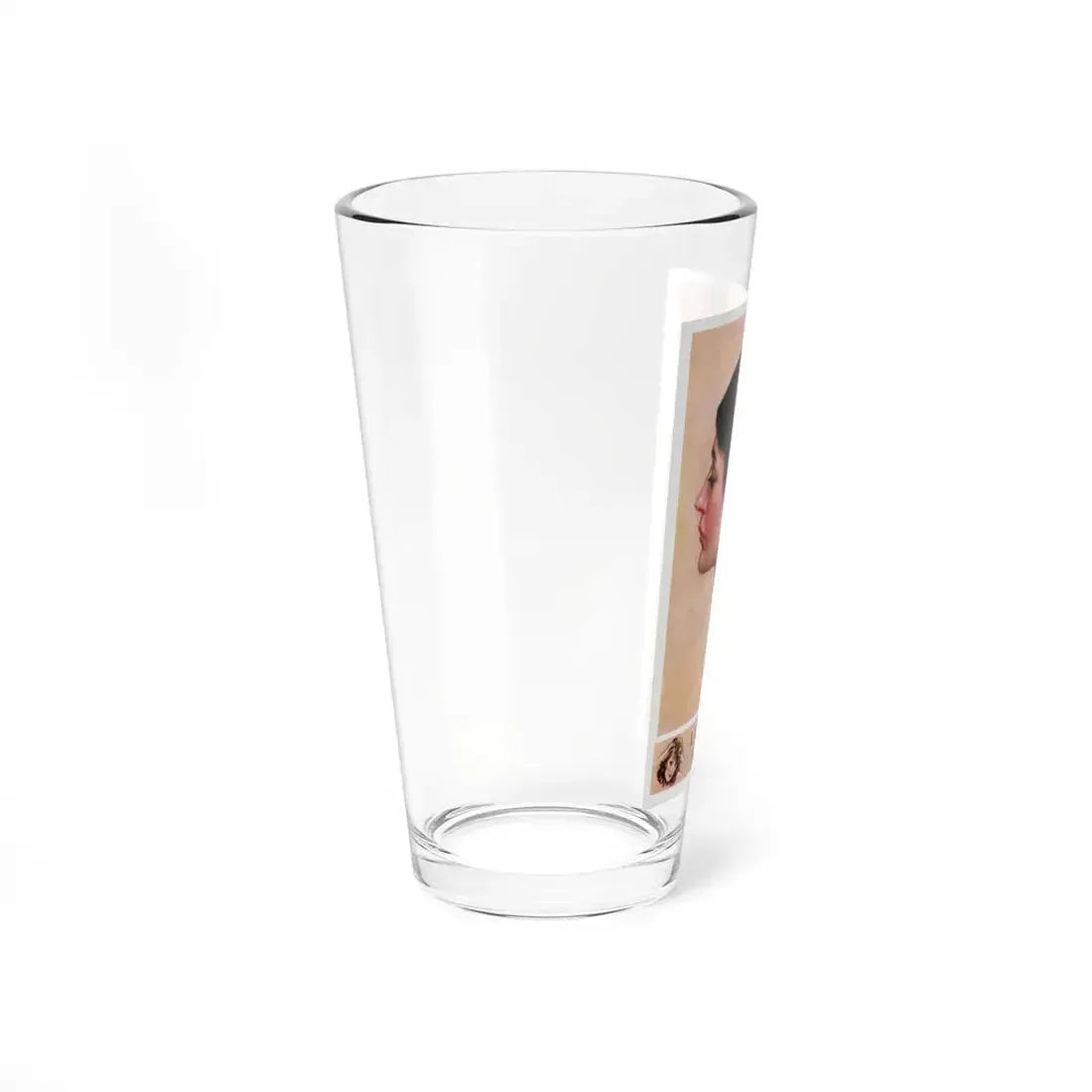 Listerine for dandruff advert, McCall's magazine, April 1930 - Pint Glass 16oz - Go Mug Yourself