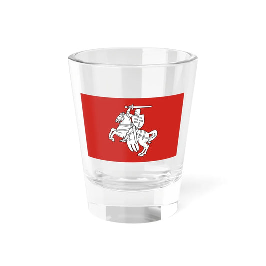Lithuania 1918 (Belarus) (Coat of Arms) Shot Glass 1.5oz 1.5oz - Go Mug Yourself