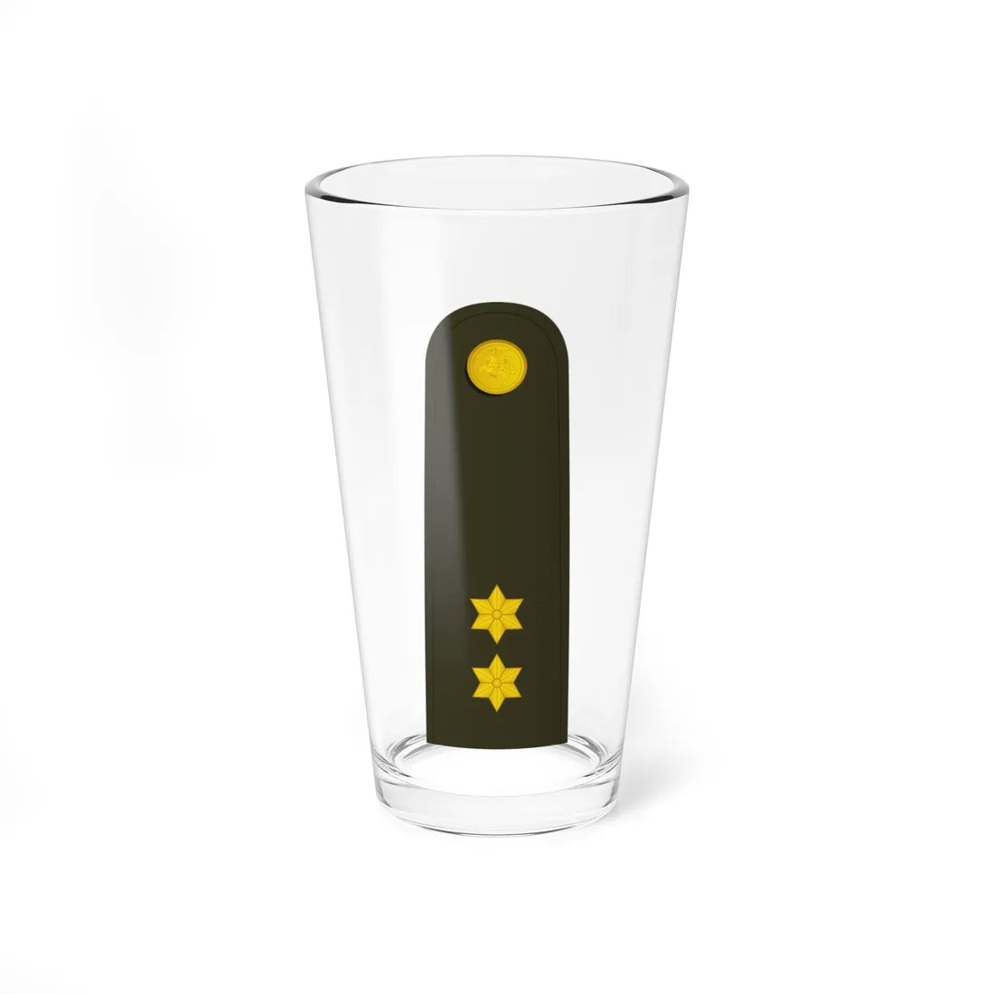 Lithuania Army OF 1b (Lithuania) (Military Rank) Pint Glass 16oz 16oz - Go Mug Yourself