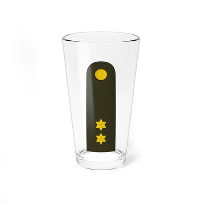 Lithuania Army OF 1b (Lithuania) (Military Rank) Pint Glass 16oz 16oz - Go Mug Yourself