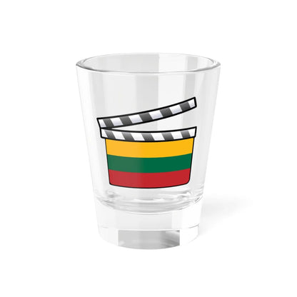 Lithuania film clapperboard (Lithuania) Shot Glass 1.5oz 1.5oz - Go Mug Yourself