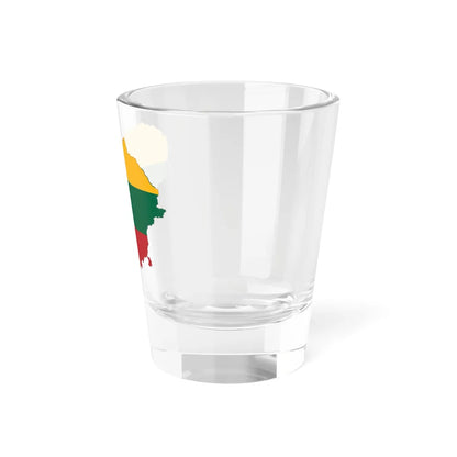 Lithuania-Flagmap (Lithuania) Shot Glass 1.5oz - Go Mug Yourself