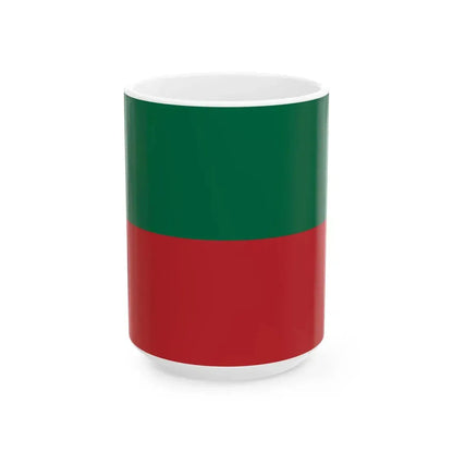 Lithuanian Flag project - September 1917 (Lithuania) White Coffee Mug 15oz - Go Mug Yourself