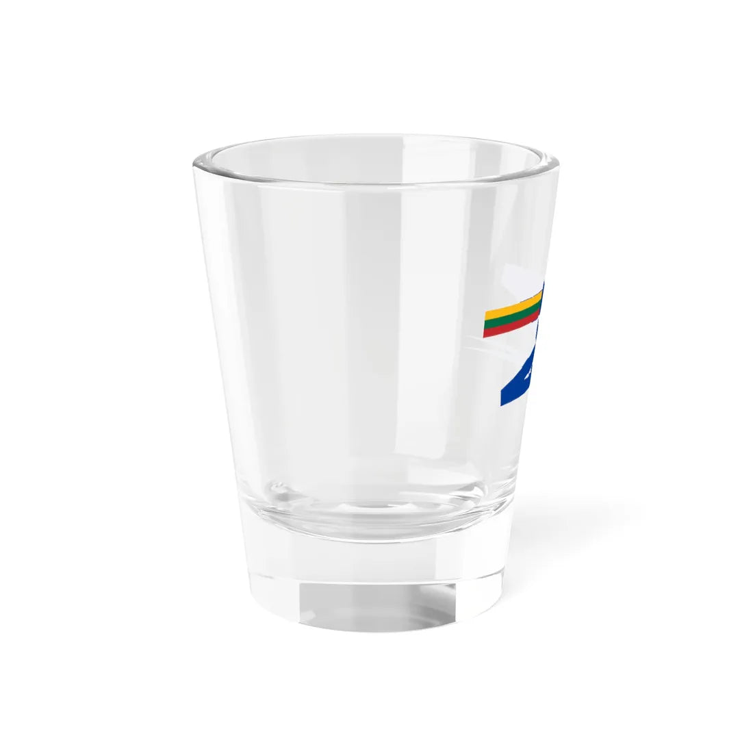 Lithuanian Naval pennant (Lithuania) Shot Glass 1.5oz - Go Mug Yourself