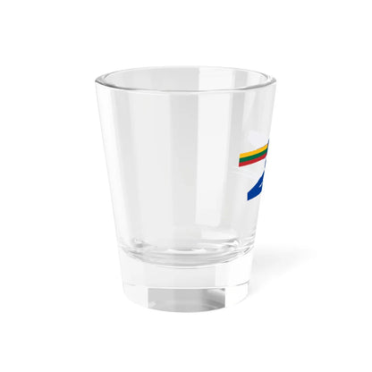 Lithuanian Naval pennant (Lithuania) Shot Glass 1.5oz - Go Mug Yourself