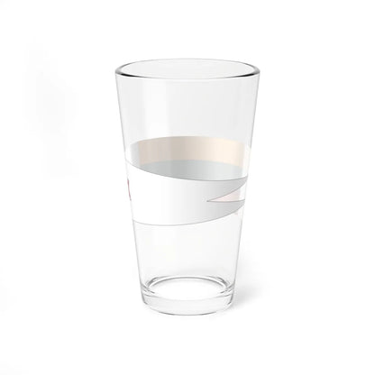 Lithuanian Navy Division Commanders pennant (Lithuania) Pint Glass 16oz - Go Mug Yourself