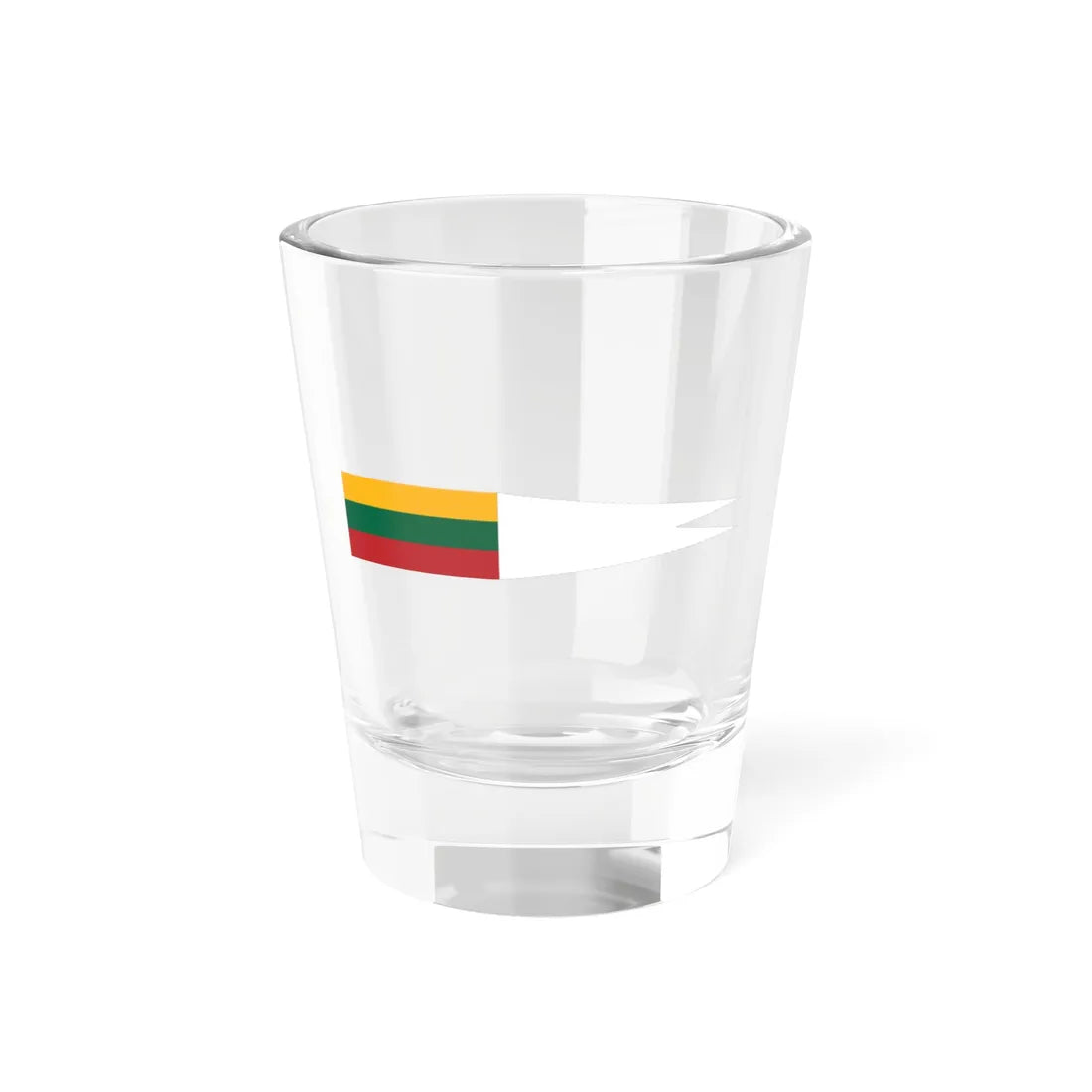 Lithuanian Navy Group Commanders pennant (Lithuania) Shot Glass 1.5oz 1.5oz - Go Mug Yourself