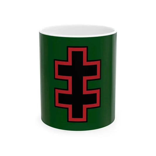 Lithuanian Special Operation Force Flag (Lithuania) White Coffee Mug 11oz - Go Mug Yourself