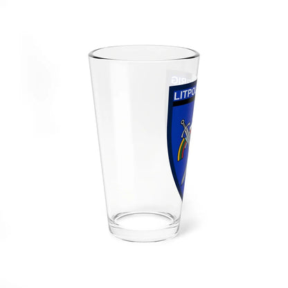 LITPOLUKRBRIG 2 (Ukraine) Pint Glass 16oz-Go Mug Yourself