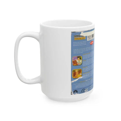 LITTLE BEAR RAINY DAY TALES (VHS COVER) - White Coffee Mug - Go Mug Yourself
